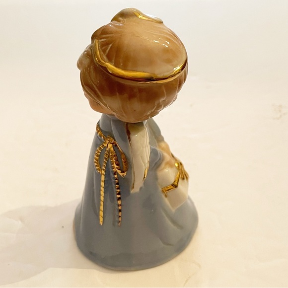 Toma Vintage Bashful-Belle Christmas Angel Figurine with Present Gift - Picture 2 of 5